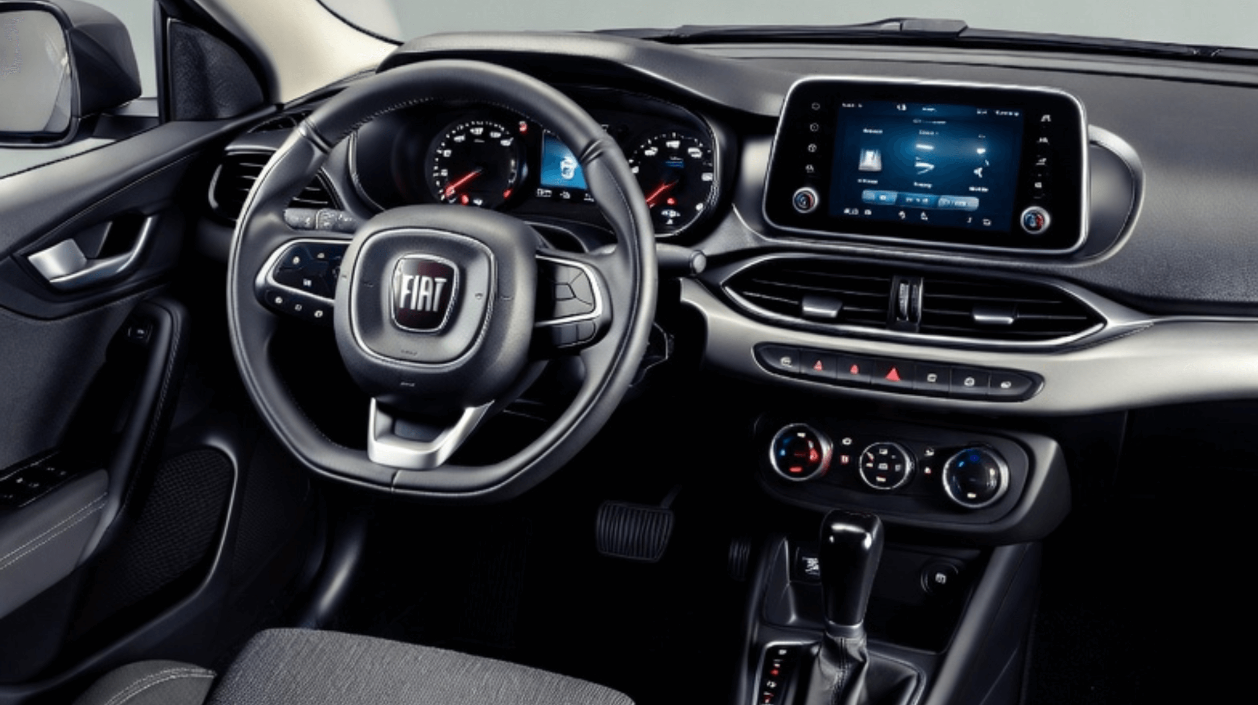 Fiat Tipo – vozački prostor i komande, Rent a Car Condor Zrenjanin